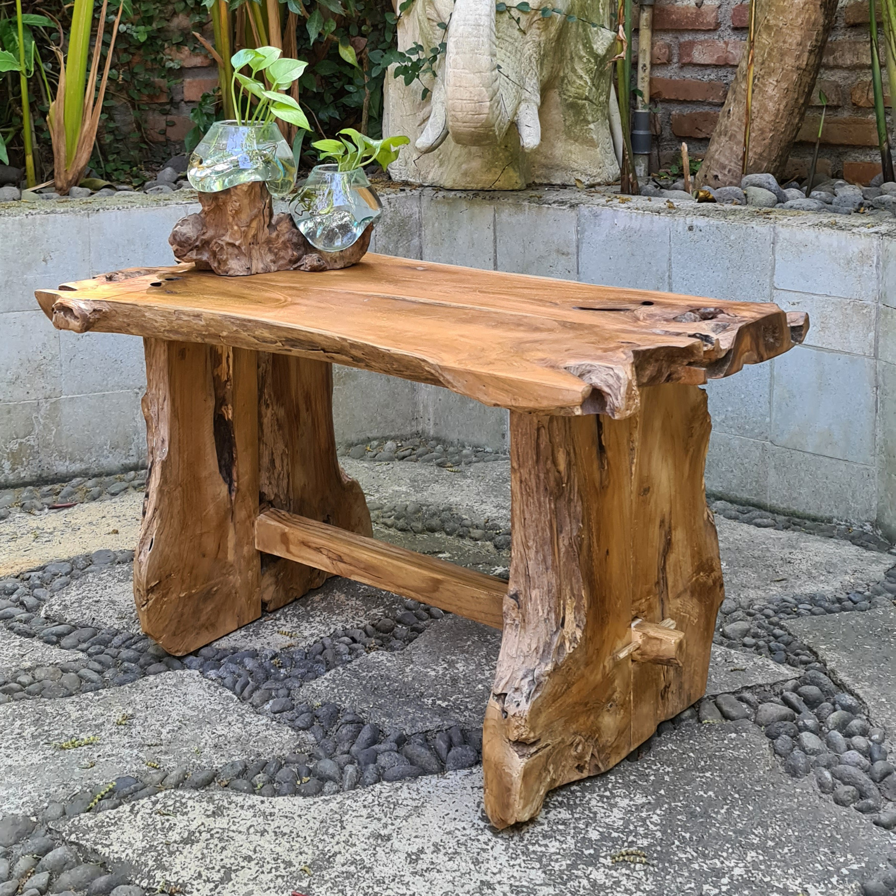 Sitzbank PRIMO | recyceltes Teakholz | ca. 120 cm