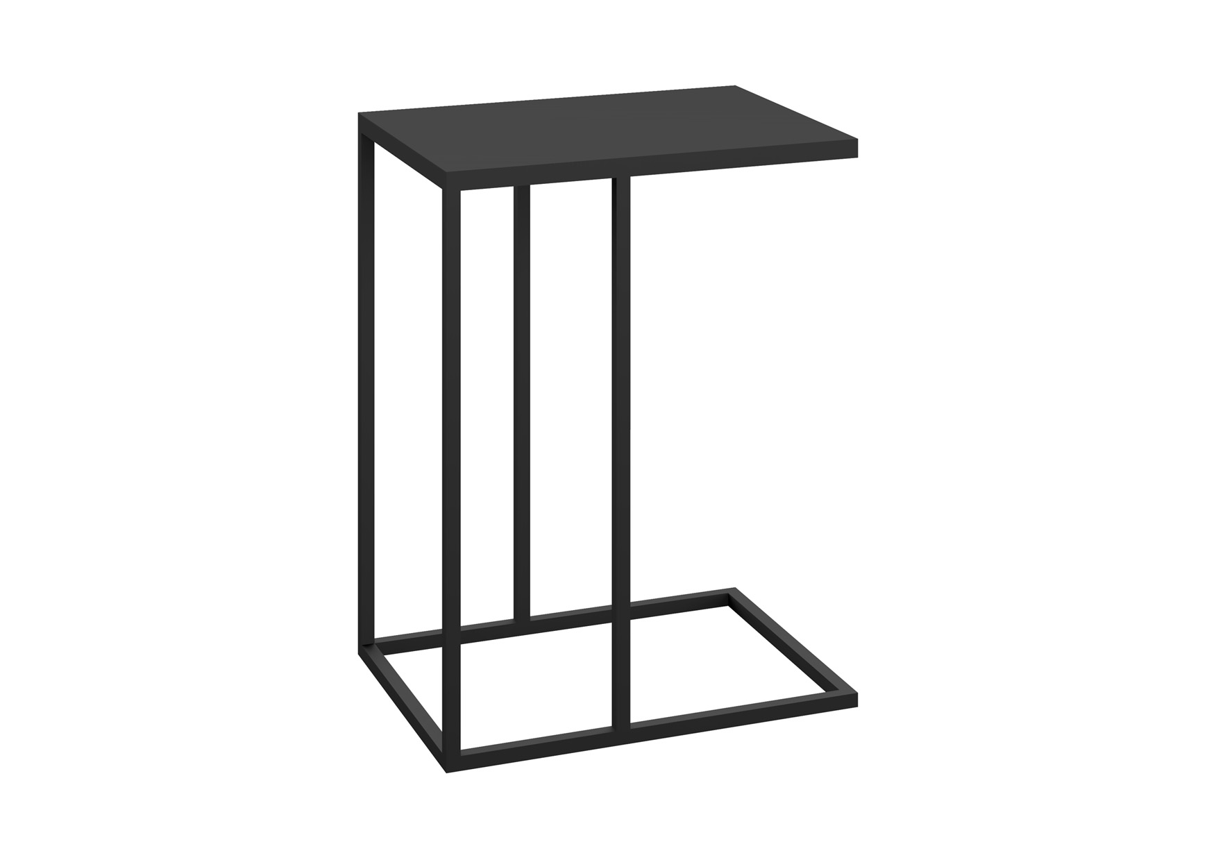 Beistelltisch LEA | Metall schwarz
