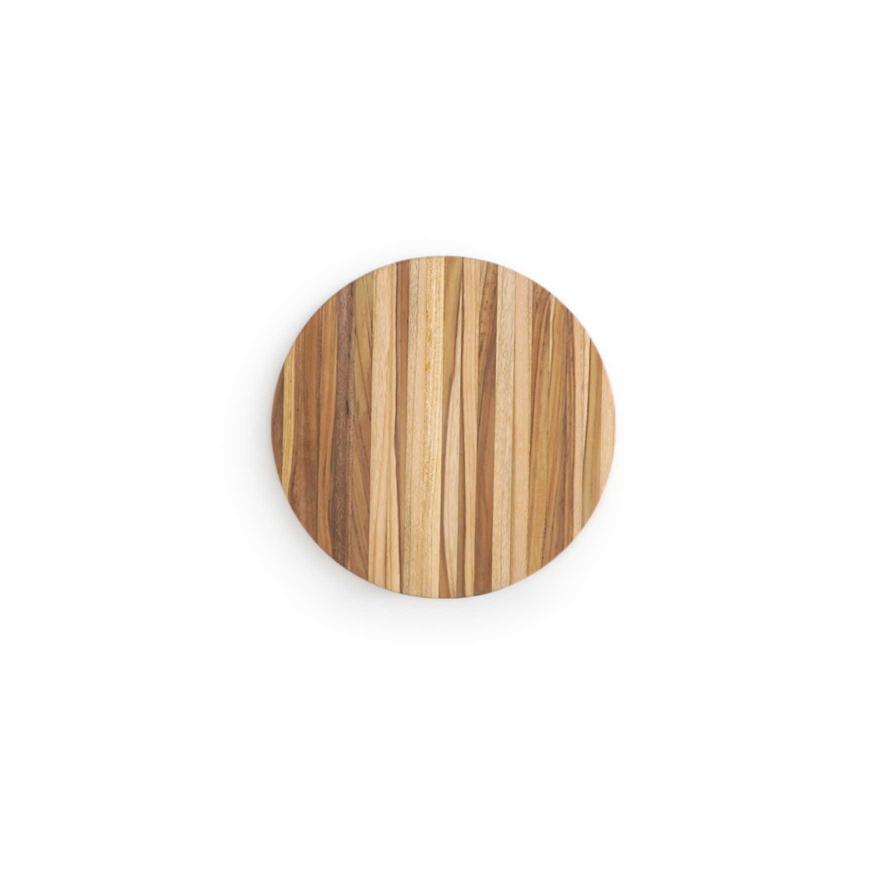 Servierbrett PIZZA | Teakholz | rund | 30 cm