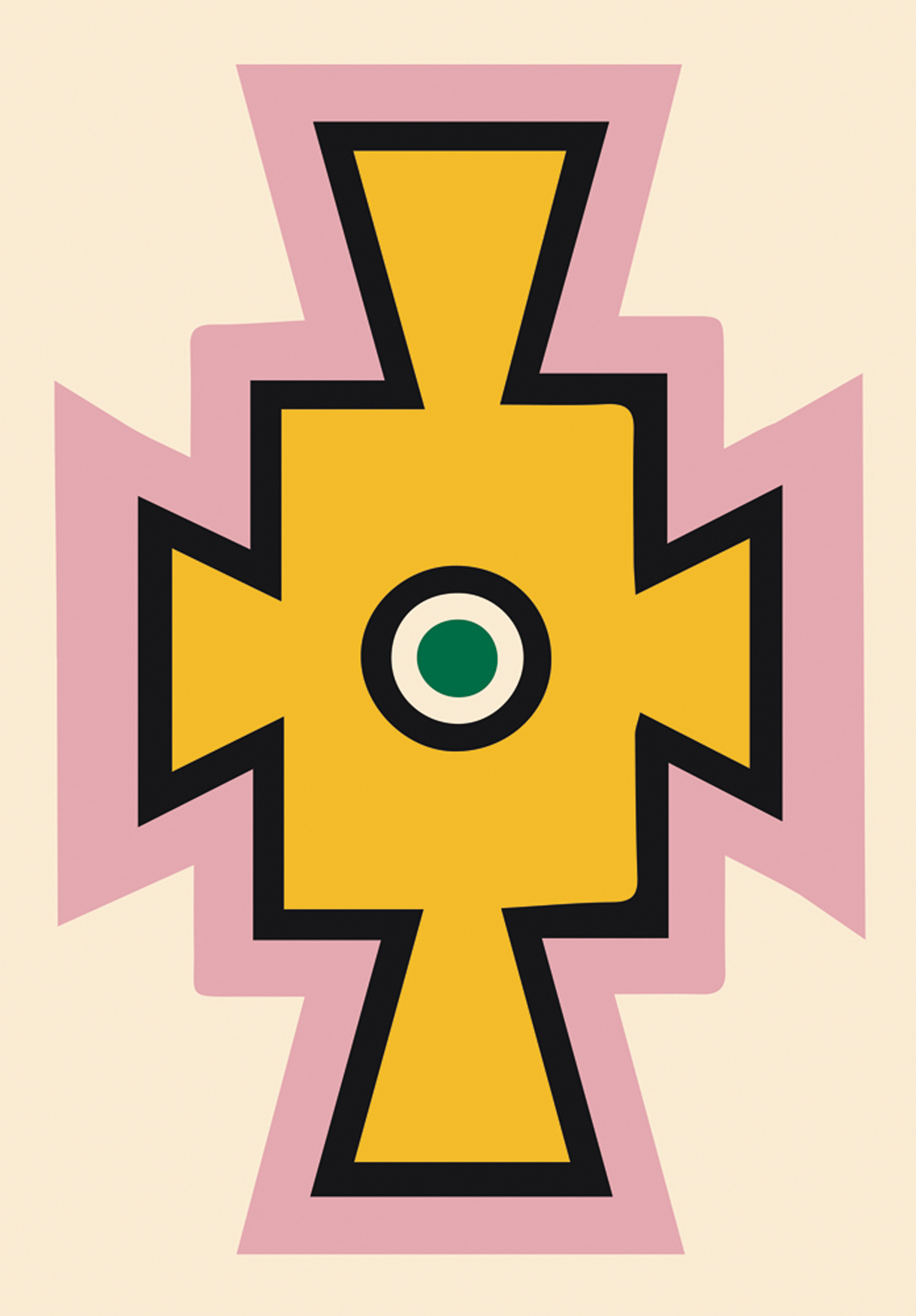 Luxusteppich MondiArt | ZULU | Pop-Art | B/L: ca. 160 x 230 cm