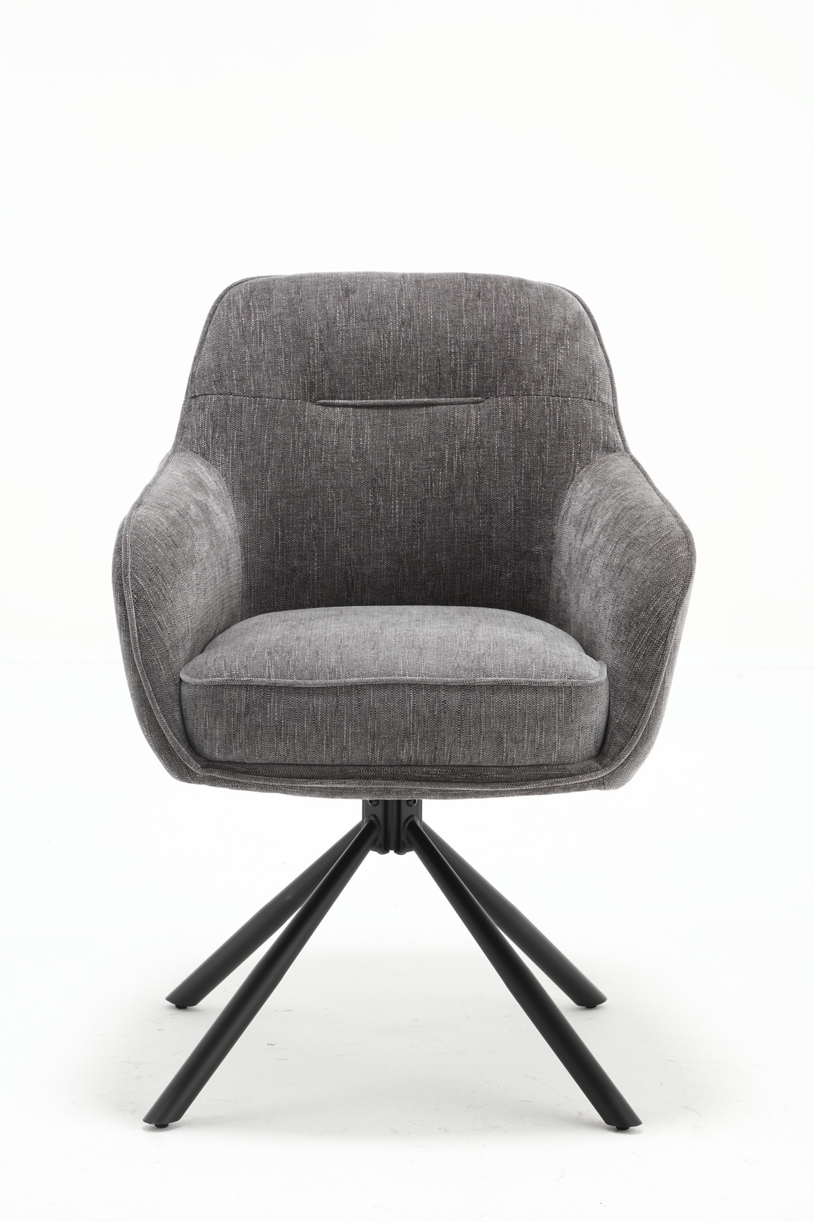 Design-Stuhl MCAM-2 | Federkern | drehbar | hellgrau