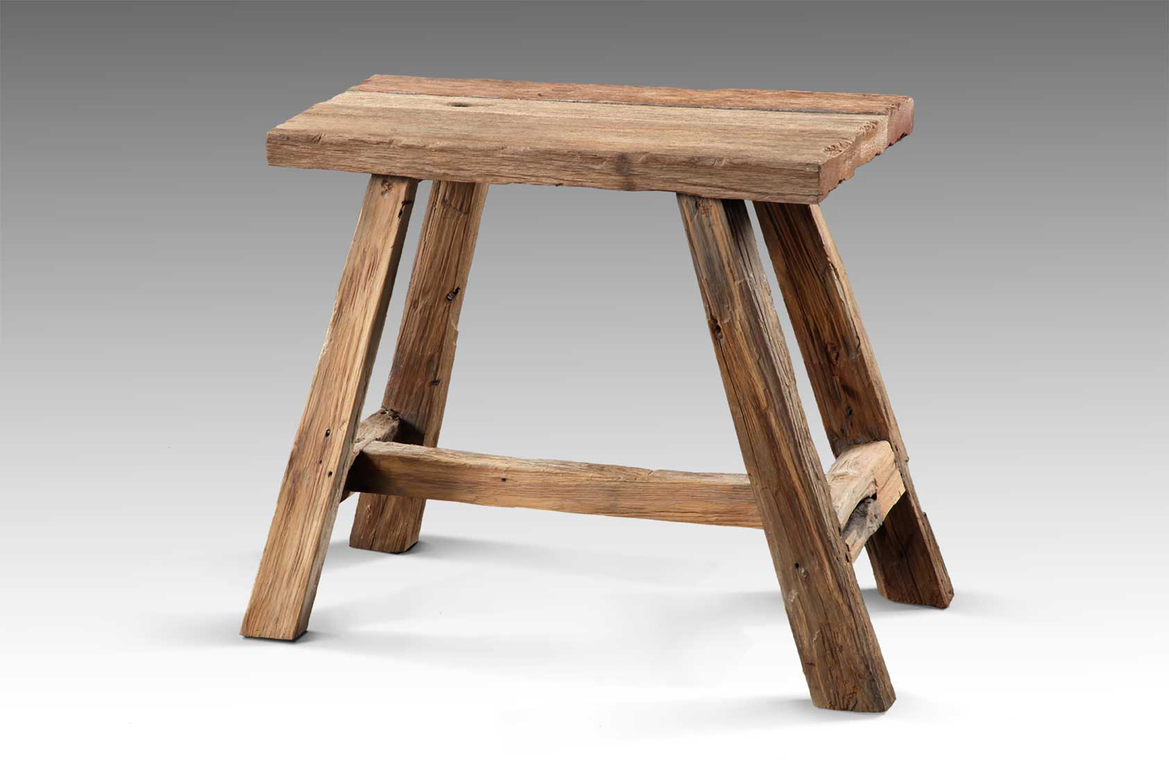 Deko-Bank | RANCH-S | Teakholz | 50 cm breit