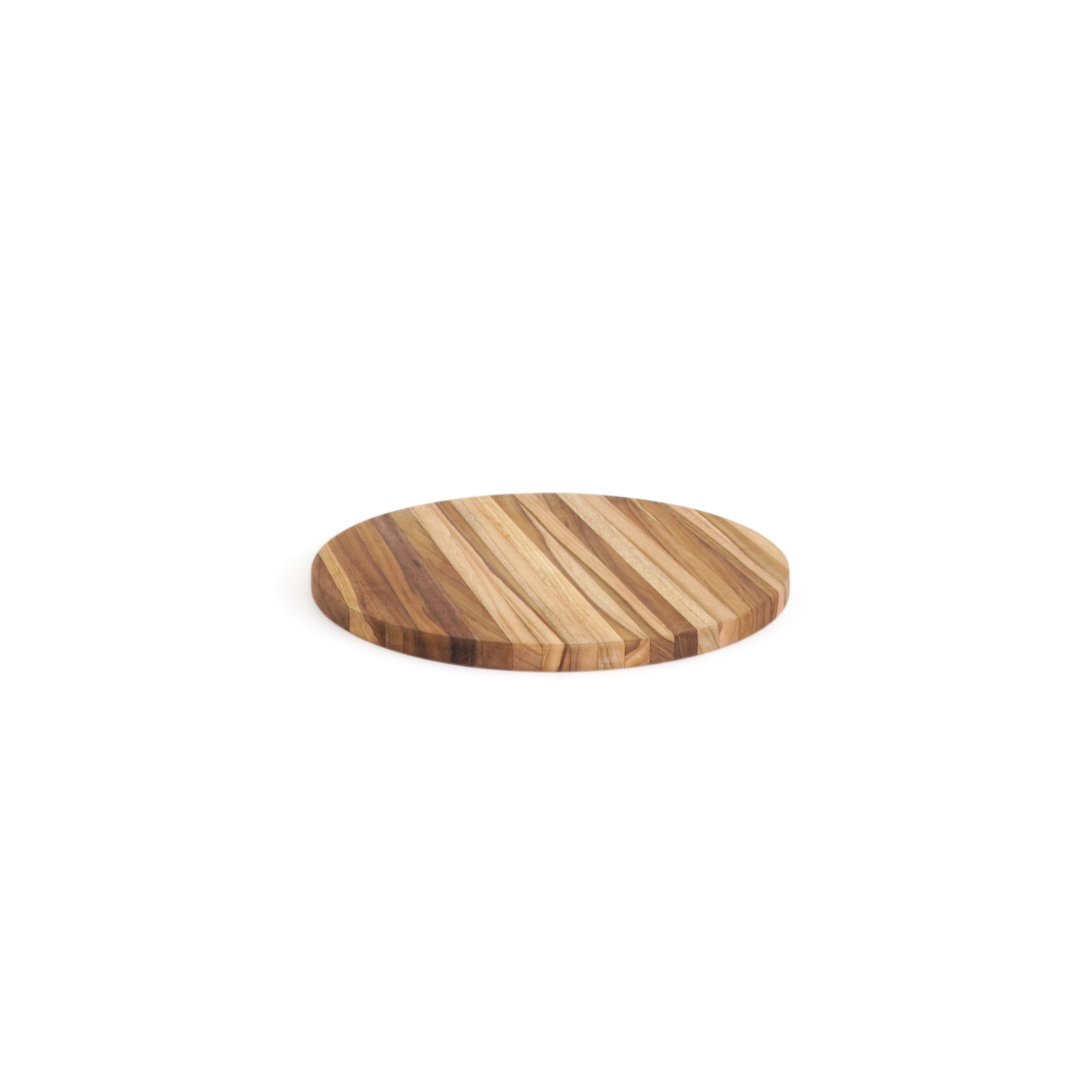 Servierbrett PIZZA | Teakholz | rund | 30 cm