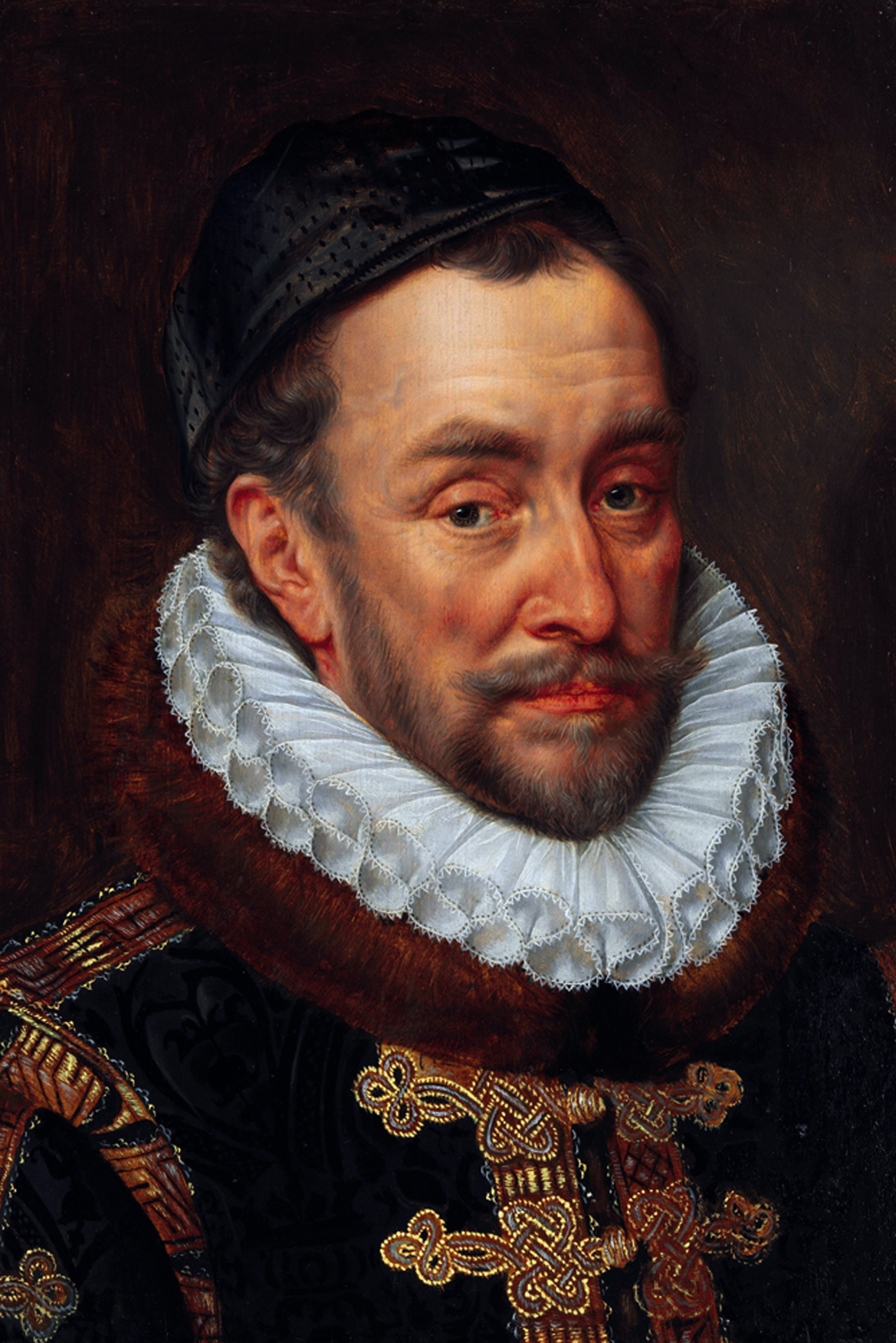 Luxusteppich MondiArt | WILLEM OF ORANGE | Porträt Barock | B/L: ca. 200 x 300 cm