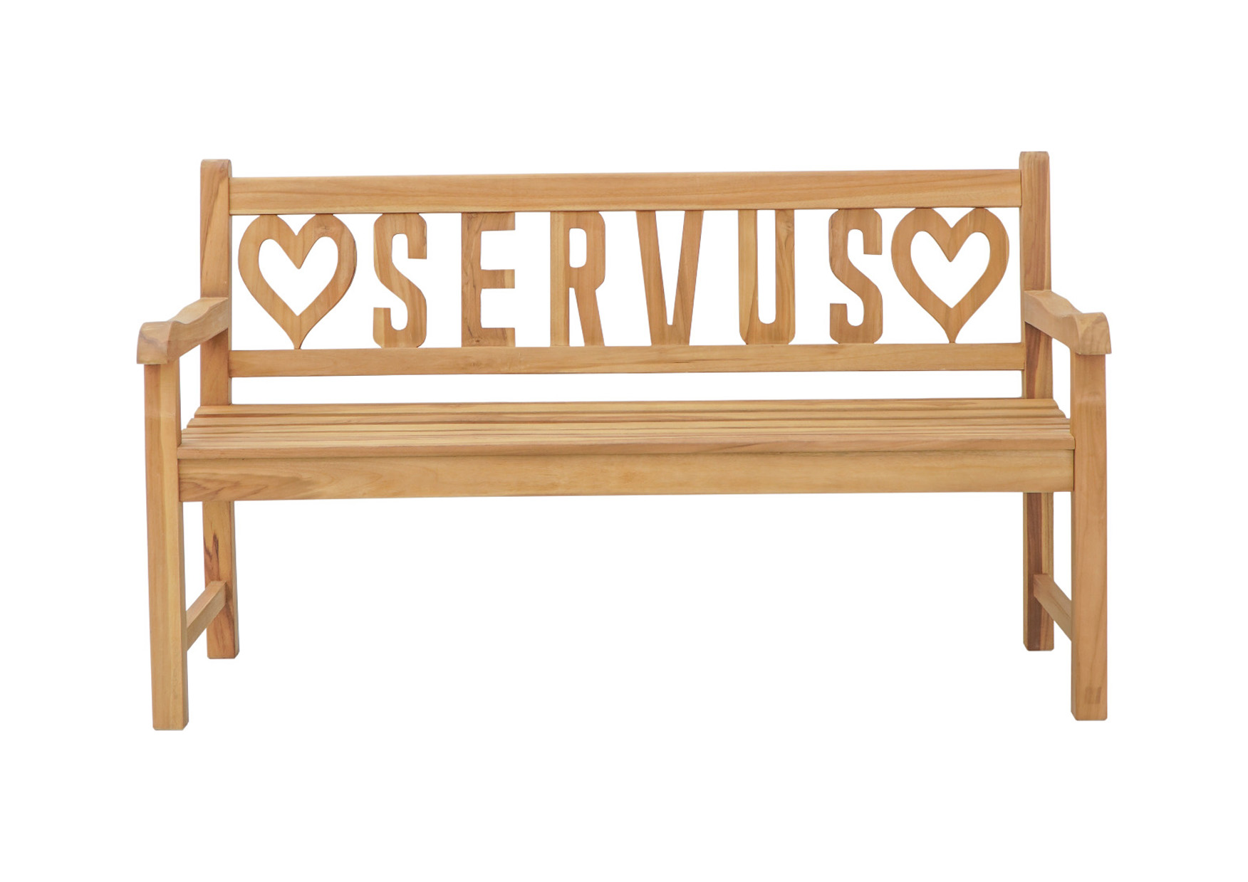 Gartenbank ♥SERVUS♥ | Teakholz | 150 cm