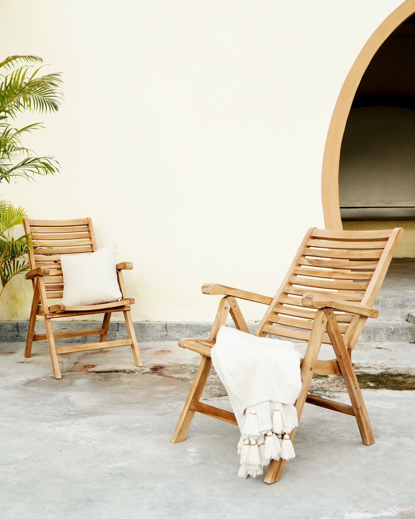 Gartenstuhl DORSET-de Luxe | Teak | 5-fach verstellbar