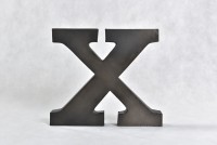 Deko-Buchstabe X