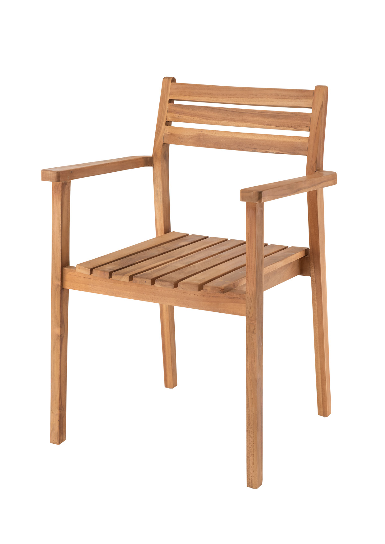 Gartenstuhl FARREN | Teakholz | stapelbar