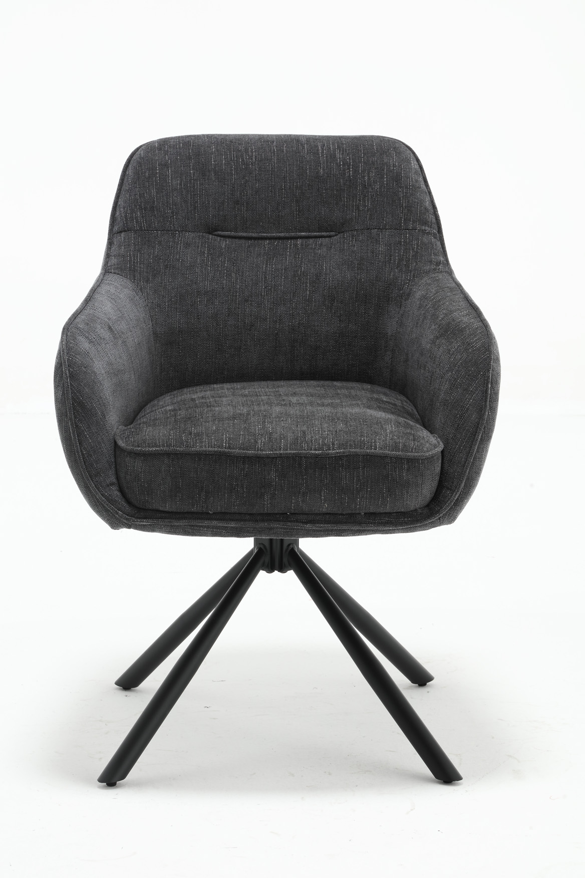 Design-Stuhl MCAM-1 | Federkern | drehbar | anthrazit