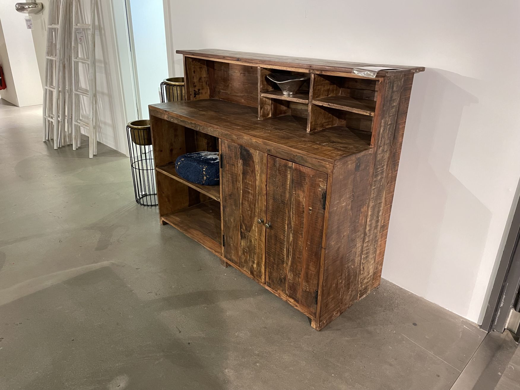 Ladentresen / Bartheke CASH | recycelte Althölzer | ca. 145 cm