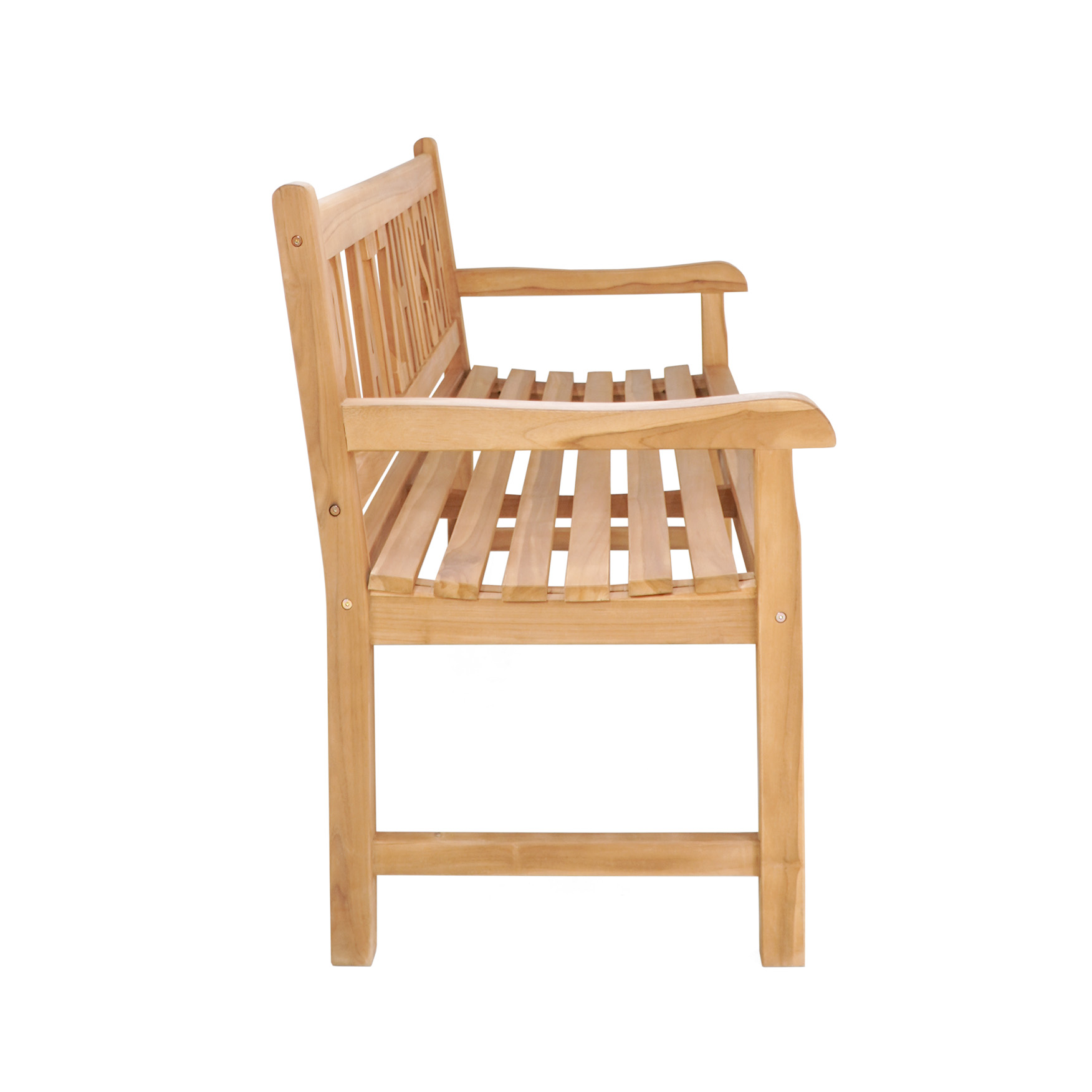 Gartenbank PLATZHIRSCH | Teakholz | 150 cm