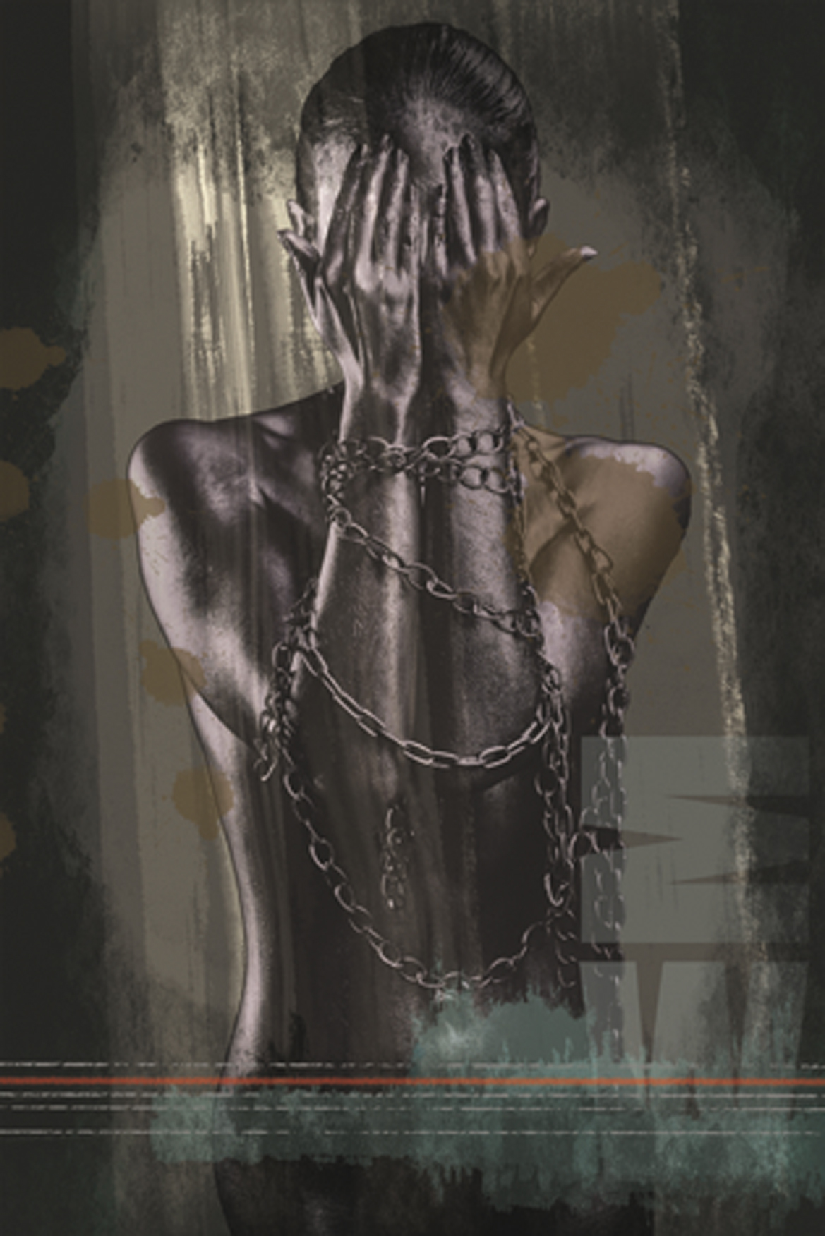 Wandbild MondiArt | CHAINED | AluArt glänzend | M: 80 x 120 cm