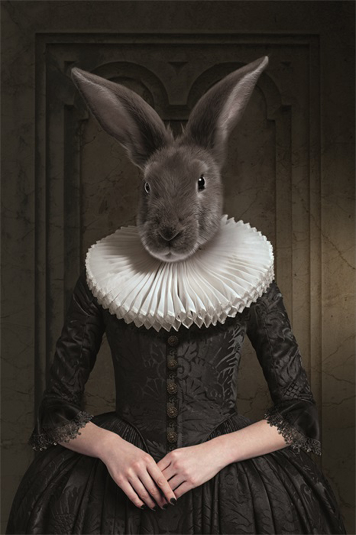Wandbild MondiArt | ROYAL BUNNY | AluArt glänzend | L: 120 x 180 cm