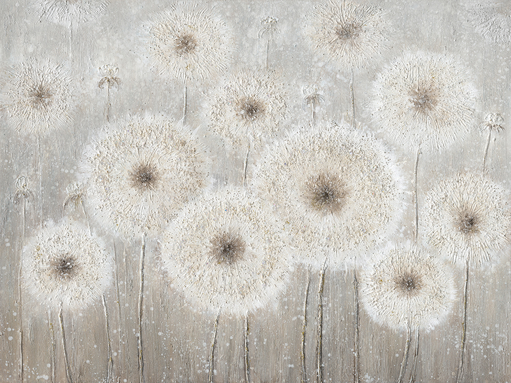 Leinwandbild MondiArt | HAPPY FLUFFY FIELD | M: 90 x 120 cm